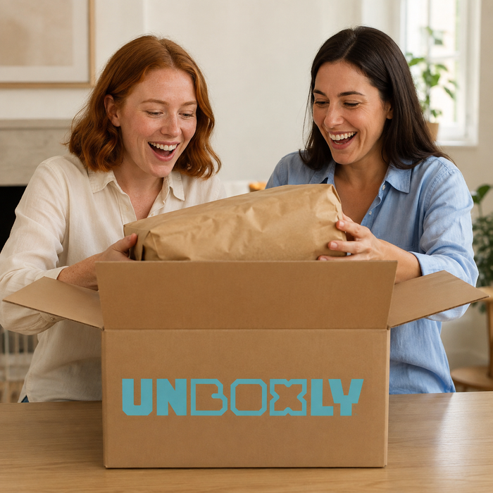 Unboxing together — illustrative image